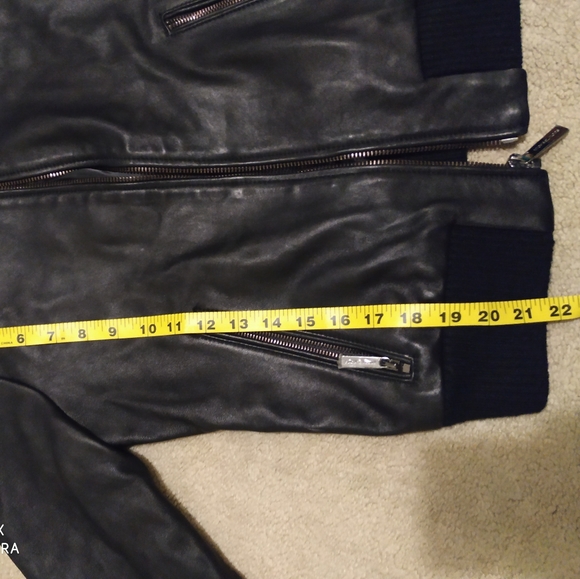 Michael Kors genuine leather jacket XS - Picture 10 of 10